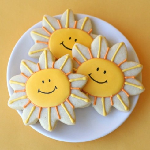 SMILE-Smiling Sunshine Cookies_GloriousTreats